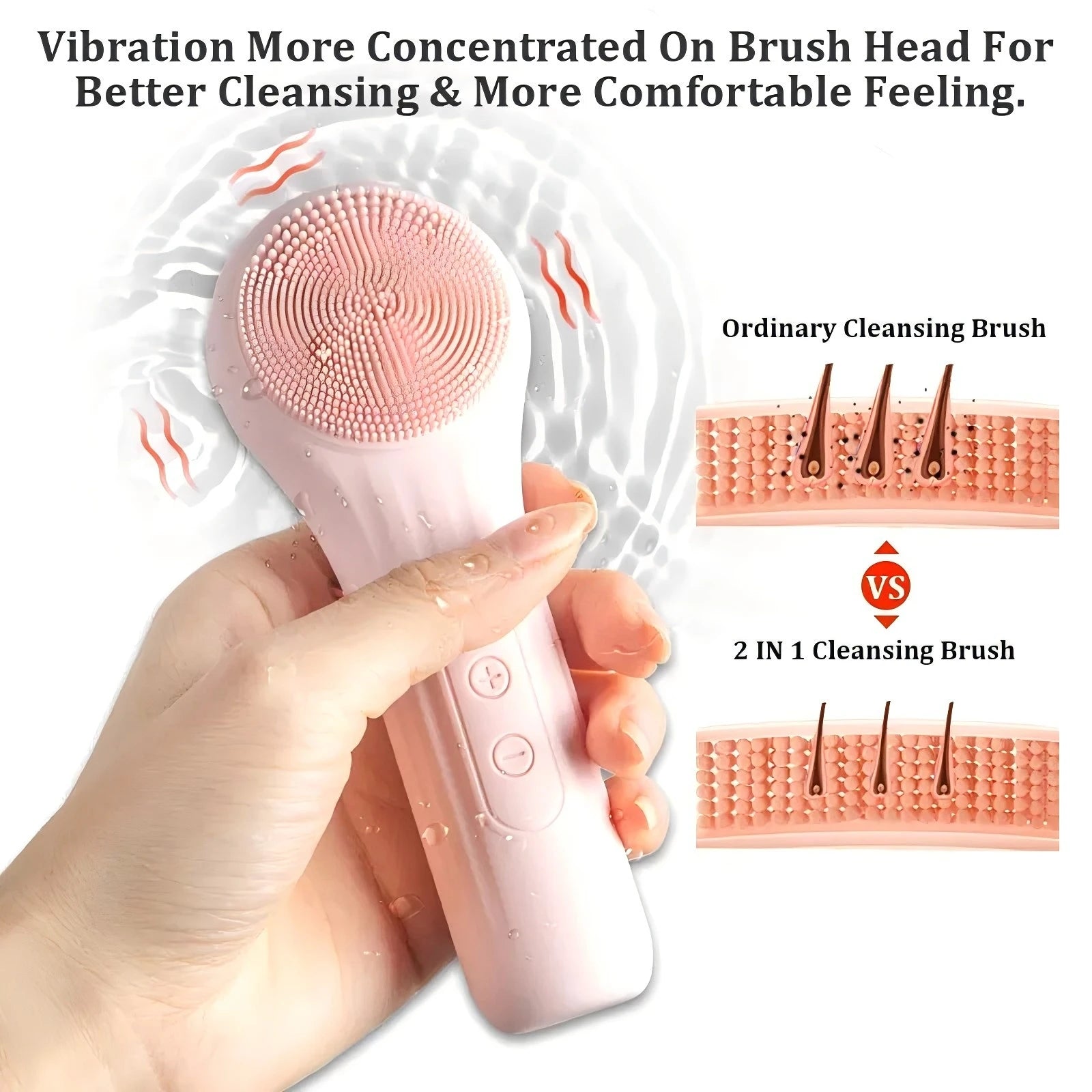 Electric Facial Cleansing Brush