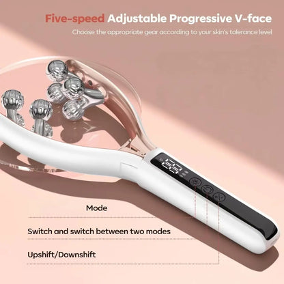 V Face EMS Face Lifting Roller Massager