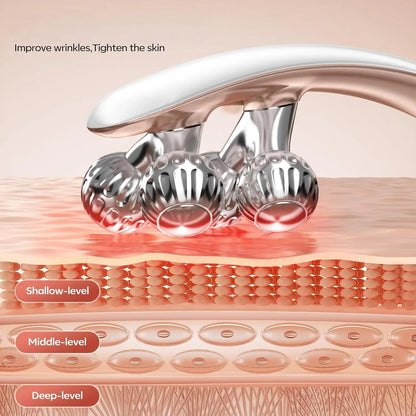 V Face EMS Face Lifting Roller Massager
